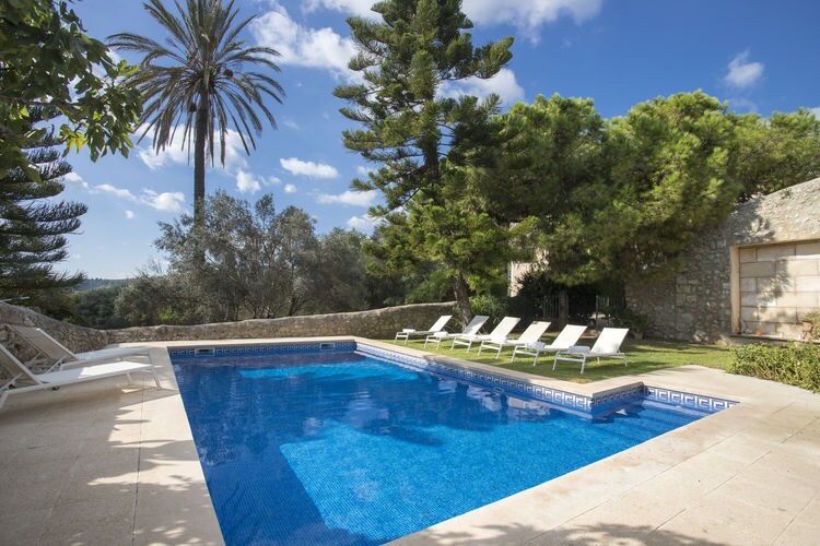 Vakantiehuizen Spanje | Mallorca | Vakantiehuis te huur in Lloseta met zwembad  met wifi 12 personen