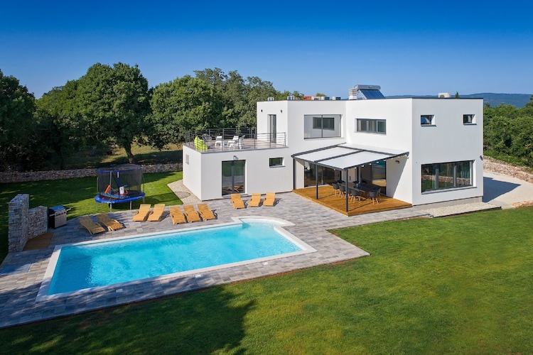 Vakantiehuizen Kroatie | Istrie | Villa te huur in Belavii met zwembad  met wifi 10 personen