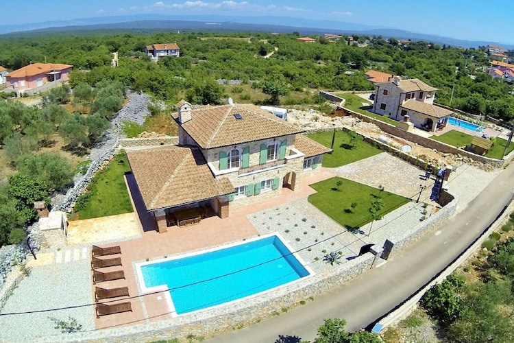 Charming Stone House Villa Perla with Pool in the Island of Krk