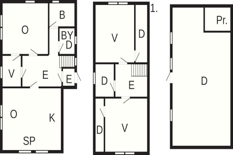 GARNESET/KVINGE-Plattegrond