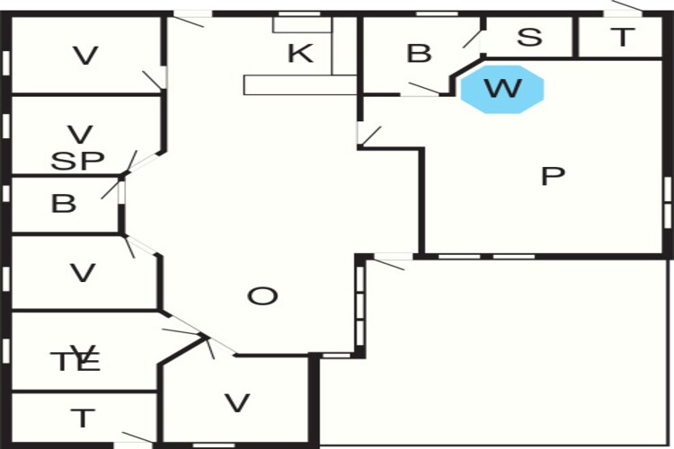 Luxe retraite in Als -- By Traum Ferienwohnungen-Plattegrond