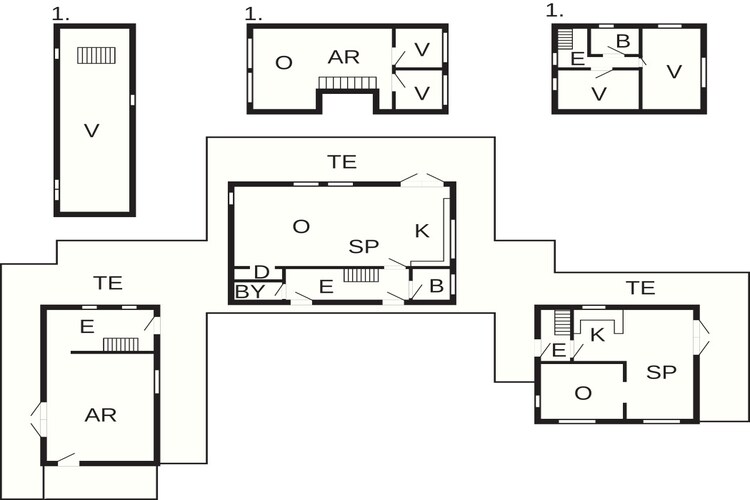 16 persoons vakantie huis in Aabenraa-By Traum - Plattegrond