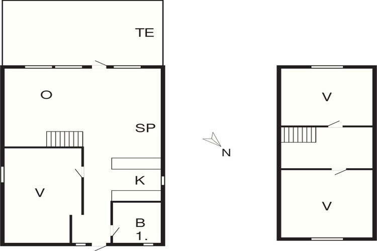 4 persoons vakantie huis in Ringkøbing-By Traum-Plattegrond