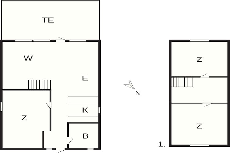 4 persoons vakantie huis in Ringkøbing-By Traum-Plattegrond