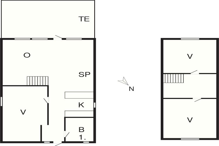 4 persoons vakantie huis in Ringkøbing-By Traum - Plattegrond