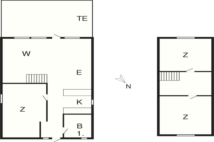 4 persoons vakantie huis in Ringkøbing-By Traum - Plattegrond