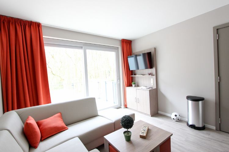 Vakantiehuizen Belgie | Limburg | Appartement te huur in Houthalen-Helchteren met zwembad  met wifi 6 personen