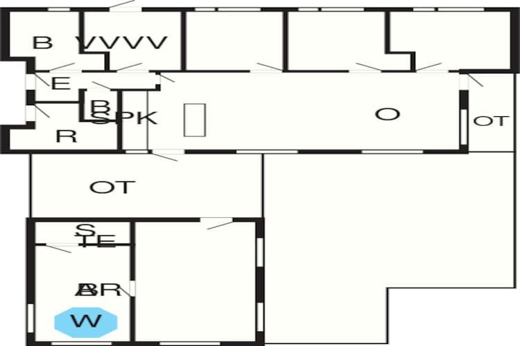 12 Personen Ferienhaus in Løkken-By Traum - Grundriss