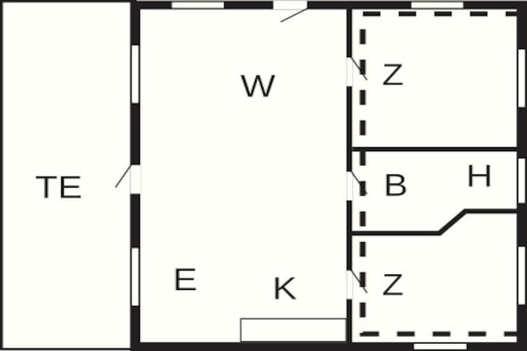 SKÆRBÆKCENTRET-Plattegrond
