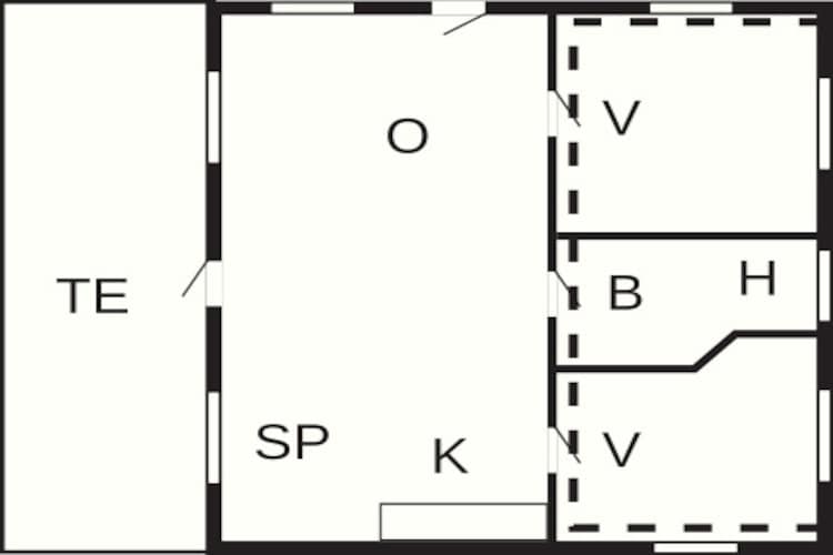 SKÆRBÆKCENTRET-Plattegrond