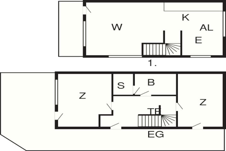 MERKUR 35+33 S DHH 1.RH. - Plattegrond