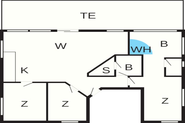 C_PENT 6+2*SWD - Floor plan