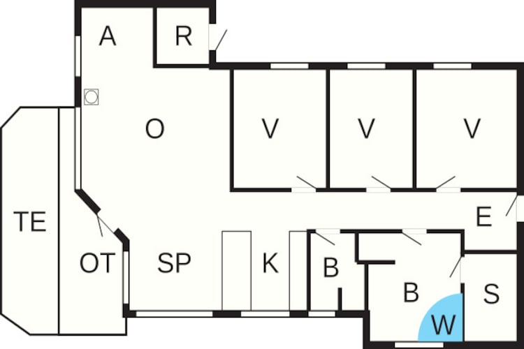 TYP B-Plattegrond