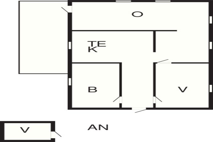 6 persoons vakantie huis in Eskebjerg-By Traum-Plattegrond