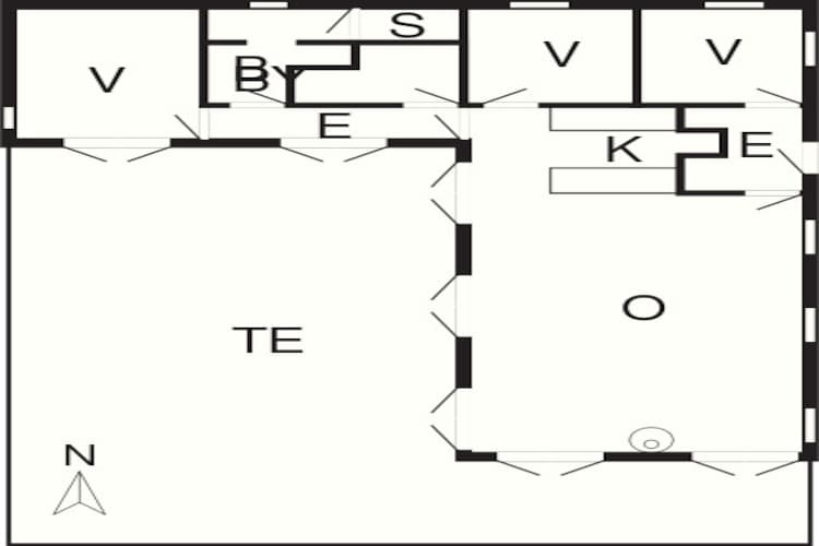 Architectonisch juweel nabij strand -- By Traum Ferienwohnungen-Plattegrond