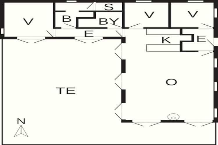 Architectonisch juweel nabij strand -- By Traum Ferienwohnungen-Plattegrond
