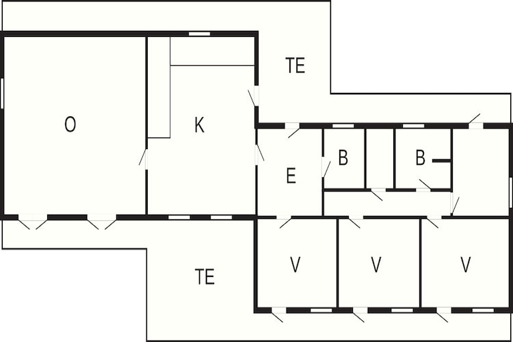 8 person holiday home in Frederiksværk - Floor plan