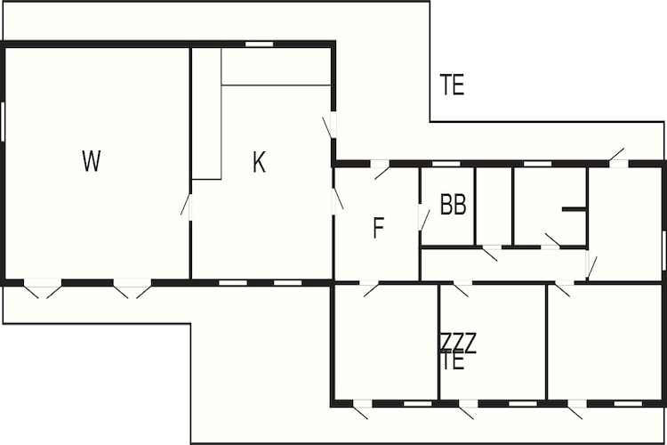 8 persoons vakantie huis in Frederiksværk - Plattegrond