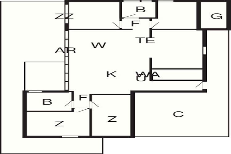 8 person holiday home in Ølsted-By Traum-Floor plan