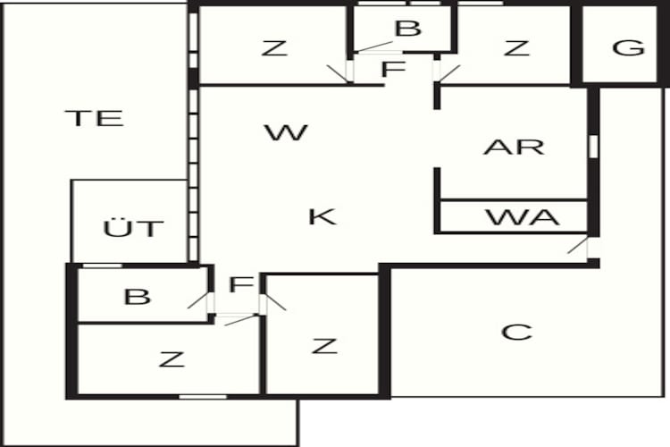 8 persoons vakantie huis in Ølsted-By Traum - Plattegrond