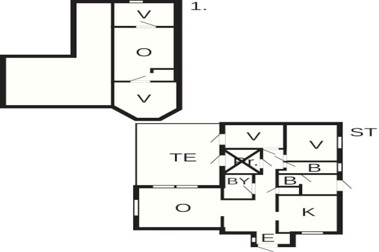 8 persoons vakantie huis in LERUM-Plattegrond
