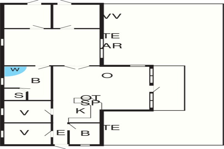 12 persoons vakantie huis in Løkken-By Traum-Plattegrond