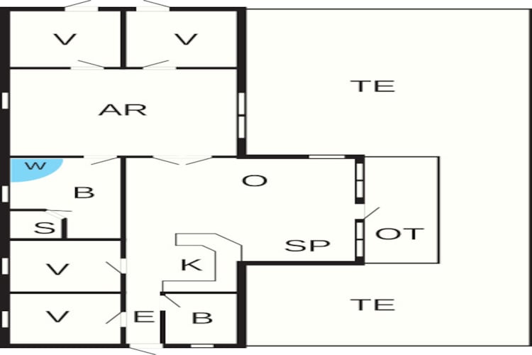 12 persoons vakantie huis in Løkken-By Traum-Plattegrond