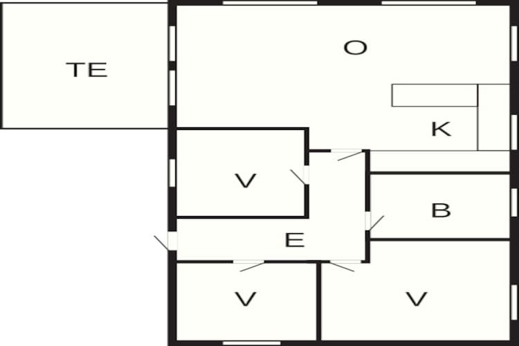 6 persoons vakantie huis in Gedser-By Traum-Plattegrond
