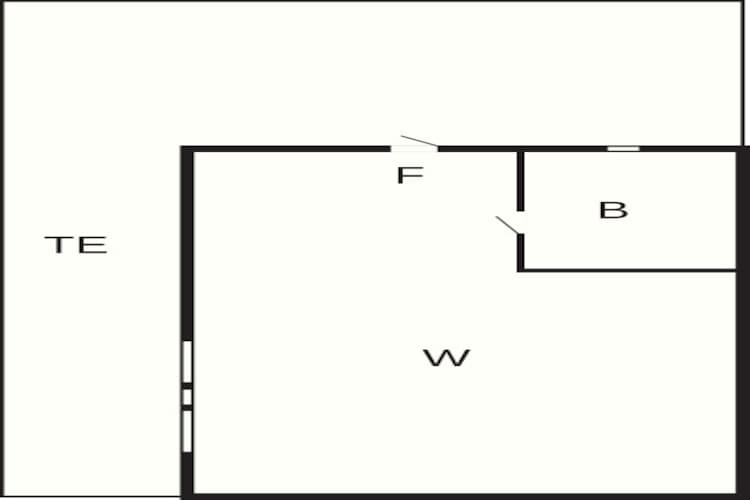 3 persoons vakantie huis in Rönnäng-Plattegrond