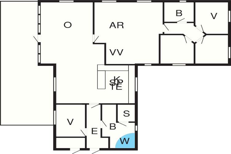 TYP 136-Plattegrond