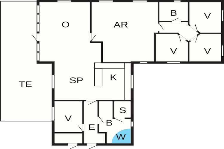 TYP 136-Plattegrond