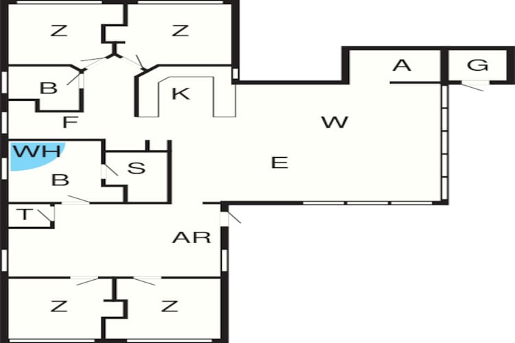 10 persoons vakantie huis in Løkken-By Traum-Plattegrond