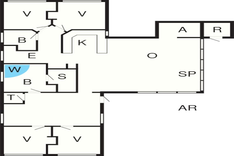 10 persoons vakantie huis in Løkken-By Traum-Plattegrond