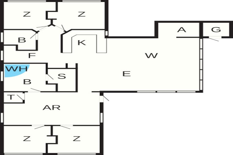 10 persoons vakantie huis in Løkken-By Traum-Plattegrond