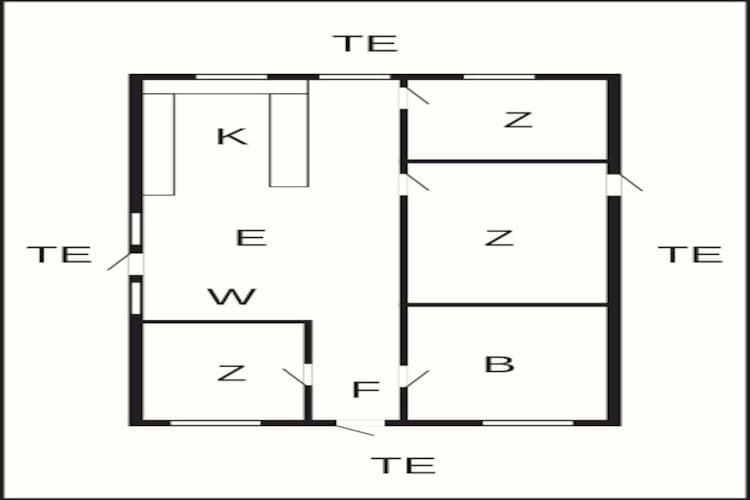 6 persoons vakantie huis in Løkken-By Traum-Plattegrond