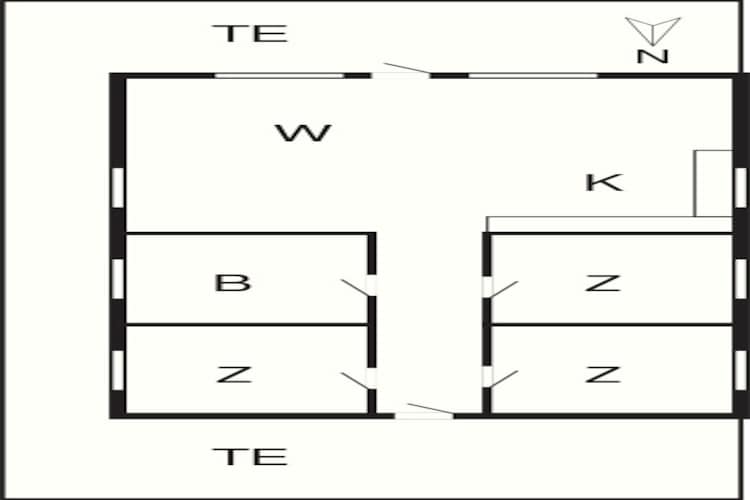 5 persoons vakantie huis in Hals-By Traum-Plattegrond