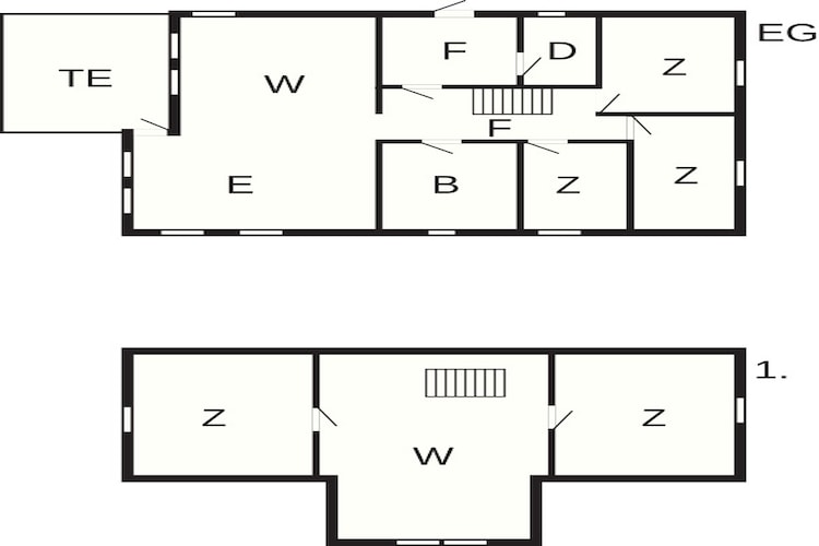 Maison de vacances pour 6 a Dønna-Plan d'étage