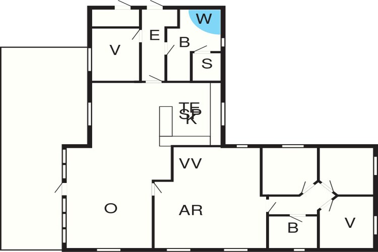 TYP 136-Plattegrond
