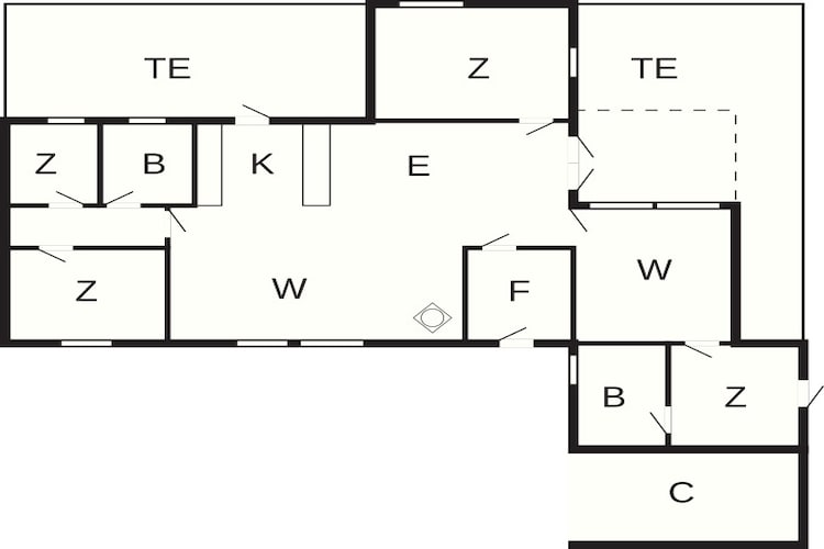 8 persoons vakantie huis in Væggerløse-By Traum - Plattegrond