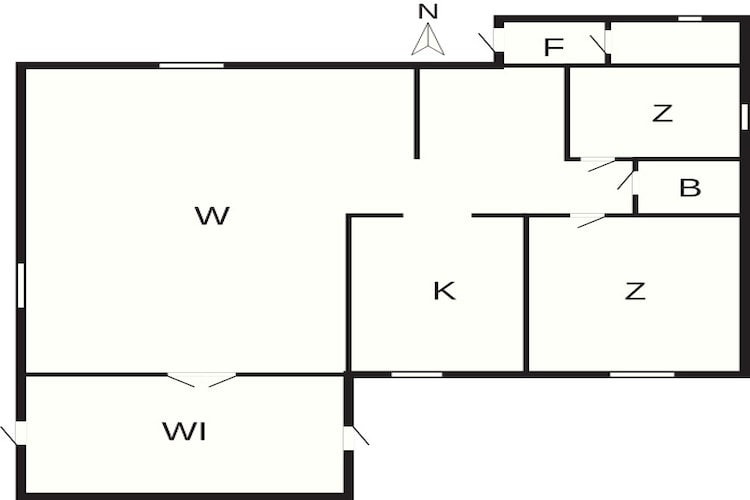 Comfortable Apartment Near Stenungsund - Floor plan