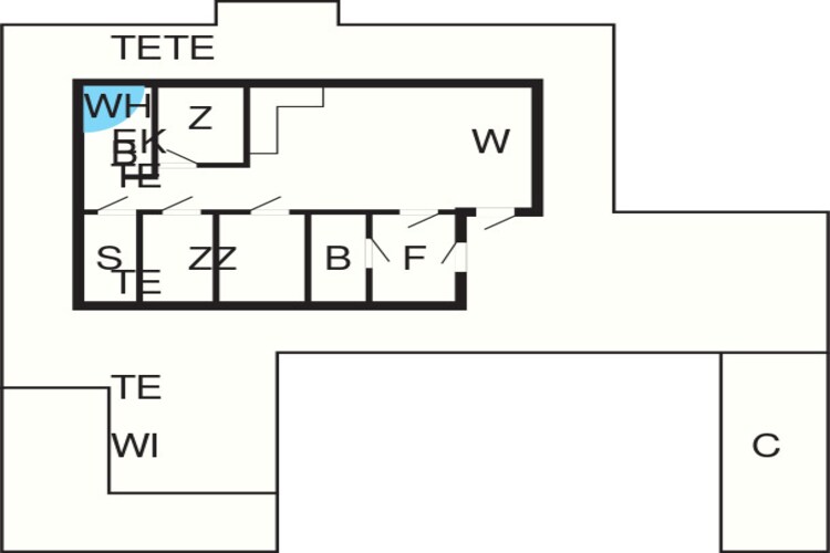 Luxe Spa-Retraite in Thorsager -- By Traum Ferienwohnungen-Plattegrond