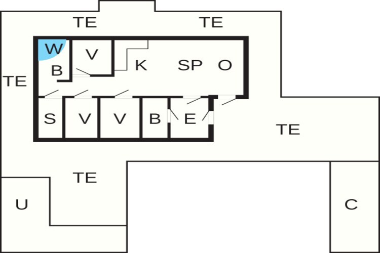 Luxe Spa-Retraite in Thorsager -- By Traum Ferienwohnungen-Plattegrond