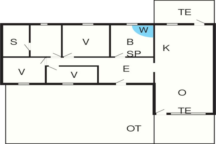 6 persoons vakantie huis in Hadsund-By Traum-Plattegrond