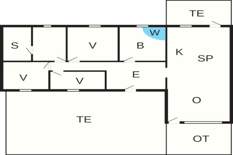 6 persoons vakantie huis in Hadsund-By Traum-Plattegrond