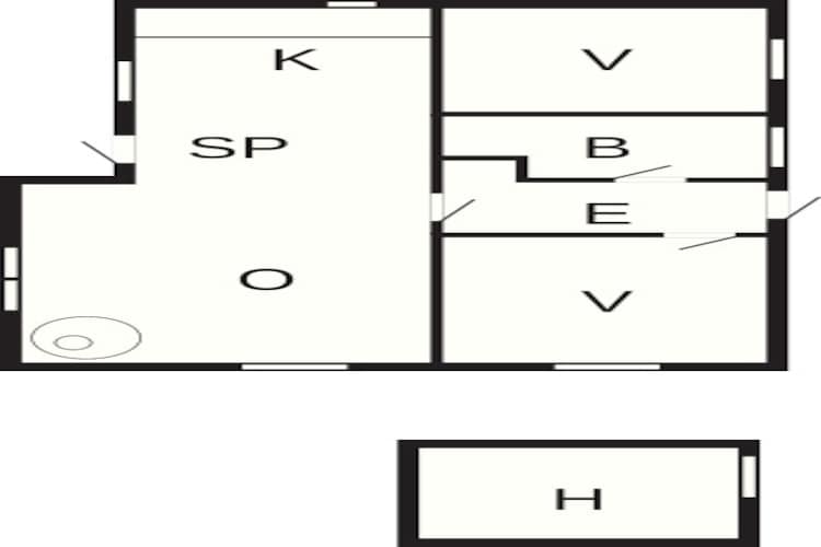 5 persoons vakantie huis in Føllenslev-By Traum-Plattegrond