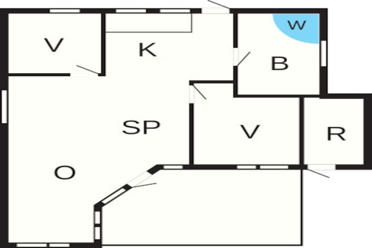 4 persoons vakantie huis in Føllenslev-By Traum-Plattegrond