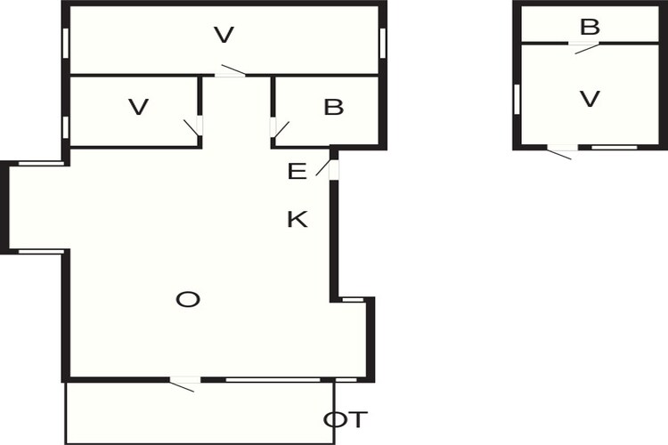 6 persoons vakantie huis in Frederikshavn-By Traum-Plattegrond