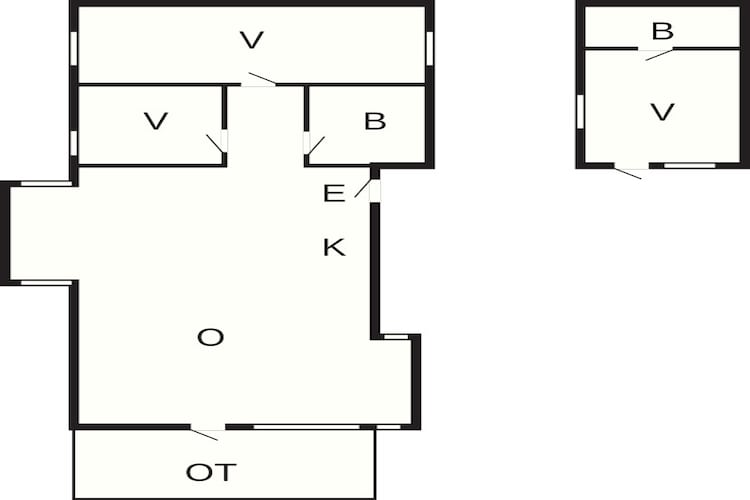 6 persoons vakantie huis in Frederikshavn-By Traum-Plattegrond