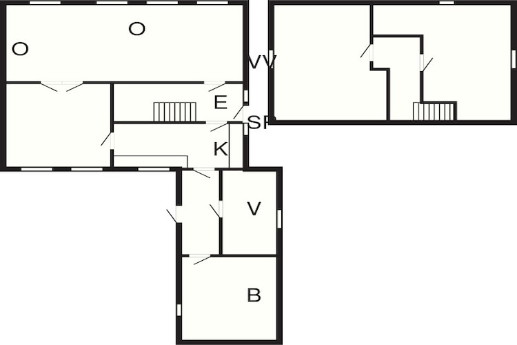5 person holiday home in Marstal-By Traum-Floor plan