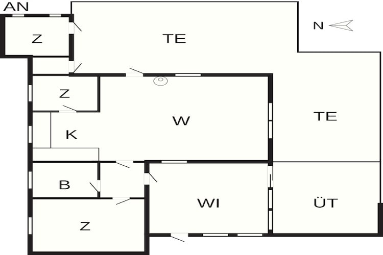 6 persoons vakantie huis in Struer-By Traum-Plattegrond